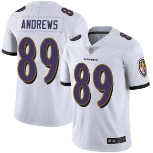 Ravens #89 Mark Andrews White Youth Stitched NFL Delightful Vapor Untouchable Limited Jersey
