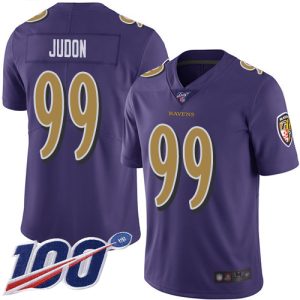 Ravens #99 Matthew Judon Purple High - quality Men's Stitched NFL Limited Rush 100th Season Jersey