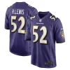 Ray Lewis Baltimore Notable Ravens Nike Retired Player Game Jersey Purple