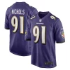 Rayshad Nichols Baltimore Ravens Nike Game Glamorous Player Jersey Purple