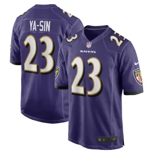 Rock Ya Sin Baltimore Ravens Nike Dashing Game Jersey Purple