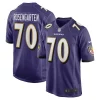 Roger Rosengarten Baltimore Amazing Ravens Nike Team Game Jersey Purple