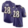 Sanoussi Kane Baltimore Ravens Superb Nike Team Game Jersey Purple