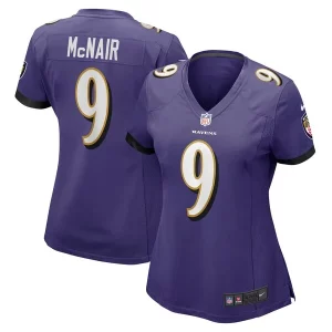 Steve McNair Baltimore Ravens Nike Women's Marvelous Game Retired Player Jersey Purple