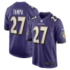T.J. Tampa Baltimore Striking Ravens Nike Team Game Jersey Purple