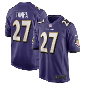 T.J. Tampa Baltimore Striking Ravens Nike Team Game Jersey Purple