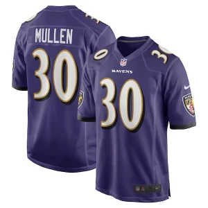 Trayvon Mullen Baltimore Ravens Nike Team Superior Game Jersey Purple