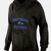 Women's Baltimore Ravens Heart & Soul Pullover Hoodie Gorgeous Black