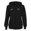 Women's Baltimore Ravens Stadium Rally Full Zip Superb Hoodie Black